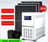 Domowy system wytwarzania energii słonecznej o mocy 5000 W. Zintegrowane sterowanie falownikiem generatora fotowoltaicznego