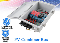 Plastikowy 15A PV Combiner Box 4 Strings 550VDC Przerywacz dla paneli słonecznych