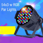 Oświetlenie sceniczne LED Event 162Watt 8szt. 54X3W DJ PAR RGBW Projektor dyskotekowy Wesele