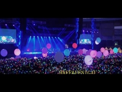 1m (3,3ft) LED Beach Balls & LED RGB Glow Balls dla DJ Music Parties, koncertów