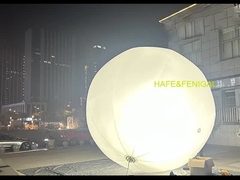 Dia. 4,2m Sferyczny 360-stopniowy Halogenowy Balon Świetlny 2,4KW do Produkcji Filmowej