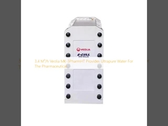 3,4 m³/h Veolia MK-3PharmHT dostarcza wodę ultra czystą dla przemysłu farmaceutycznego