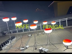 400W LED Wysypna wieża świetlna Miękkie światło dla obszarów pracy Łatwe ustawienie