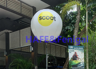 Reklama Dekoracyjne statywy z PVC Moon Balloon Lights 600W Przewodnik po wystawach 90 cm
