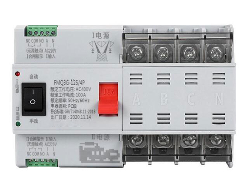 Automatyczny przełącznik transferu klasy PC ATS 2p 4p Fenigal Oem Of Ats Fmq3g - seria F