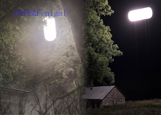 Balony oświetleniowe o mocy 1600 W do filmowania w telewizji Poddane obróbce tkanina nylonowa