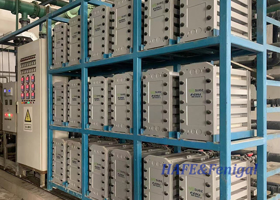Moduły Veolia EDI E-Cell-3X Maksymalna produkcja wody 6,4 m3/h Odzysk do 97%