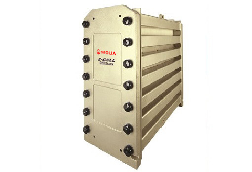 Przemysłowe elektrody deionizacyjne (EDI): E-Cell* serii MK-7 EDI Stack ultraczyste systemy edycji wody