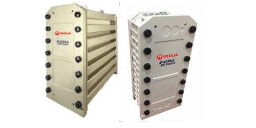 VeoliaTM E-Cell* EDI MK-3MiniHT:Ultraczysta woda 1,14 m3/h Przepływ, rezystywność≥10 ((Pharm.) MOhm-cm/≥16 ((Ind.) MOhm-cm System EDI