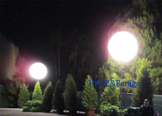 Dekoracja aktywności wodoodpornej na zewnątrz Balonowe światło LED 200W 400w Logo w dostosowanym rozmiarze