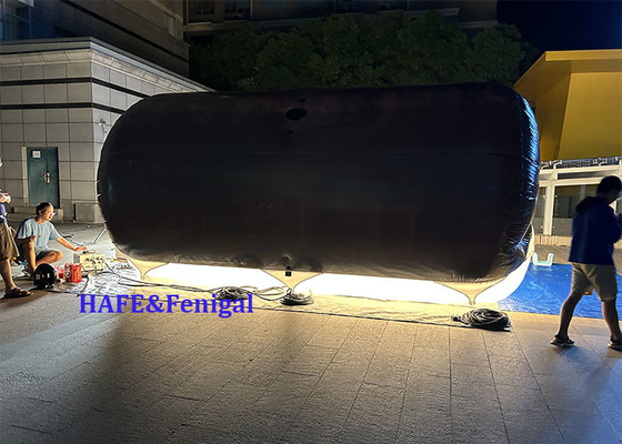 3.6kw Tube Helium RGBW LED DMX CRMX Control Film Kino Balonowe światła
