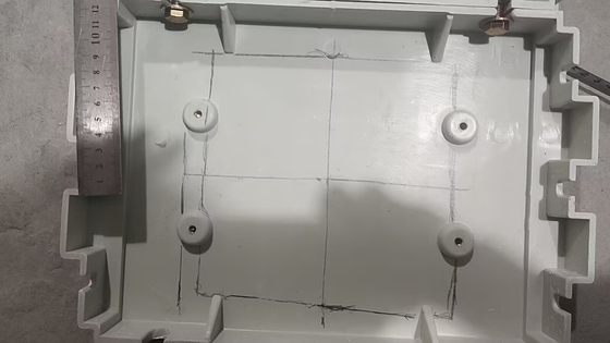 Wytrzymały obudowa ze szkła 800x800x350 mm