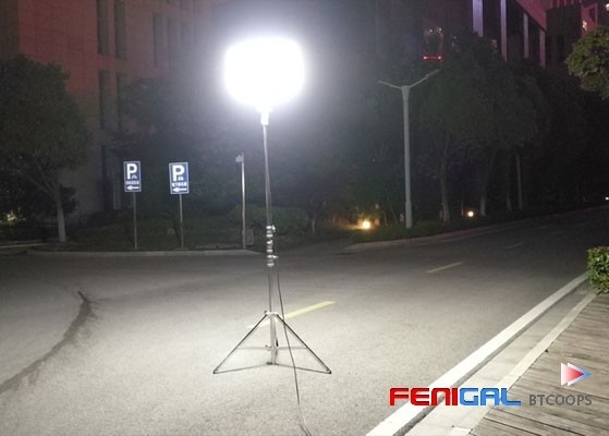 HAFE 400W światło balonowe LED zwiększa bezpieczeństwo i widoczność w miejscu pracy