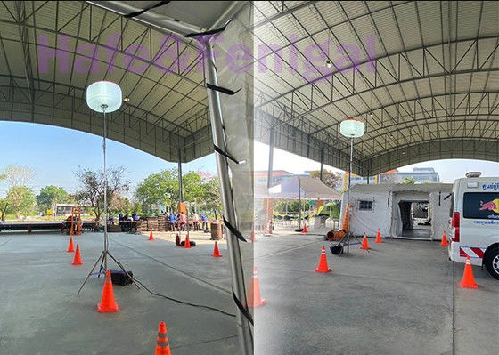 Bezpieczne i wydajne oświetlenie nocne HAFE 1000W LED Balonowe Światło do prac drogowych