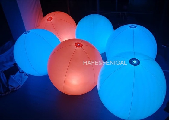 Pomarańczowe i niebieskie interaktywne balony świetlne - Najlepszy sposób na rozgrzanie publiczności
