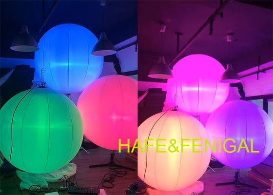 Dia.1.6m / 5.2ft 400W LED RGBW zmieniające kolor światło balonowe z sterowaniem DMX