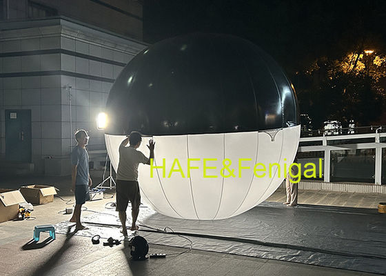 Reżyserzy filmowi powieszą nadmuchowe kuliste lampy LED dwukolorowe