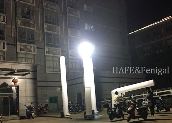 Zapewnienie zasilania zewnętrznego Opcjonalnie 120V / 50HZ HID 1000w napełniająca się bateria wieży oświetlenia awaryjnego