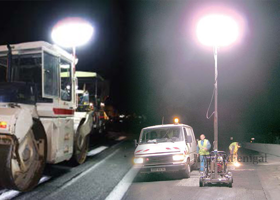 Nocne ratownictwo w przypadku pożaru 640W światło balonowe LED