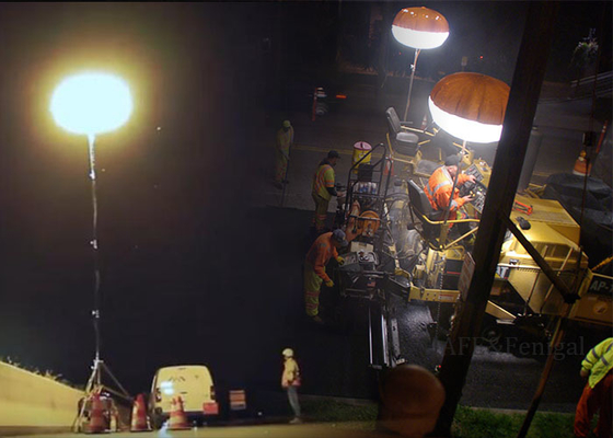 Do oświetlenia obszarów pracy 400w LED Balon LightZ rozproszonym miękkim światłem