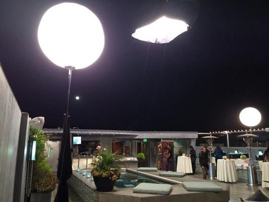 Muse HA2000 Inflatable LED Balloon Light Elevate Your Wedding Event Ambiance with Brilliant Customizable Glow