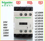 3 1-fazowy stycznik AC LC1D 3P 4P 9A ~ 95A 115 ~ 410A AC-3 AC-1 24V 110V 230V 380V
