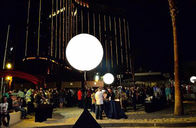 Wewnętrzna zewnętrzna 600-watowa dekoracja balonu księżycowego o średnicy 1,6 m / 5,2 stopy