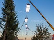 Rig Mount Crane Wiszące foliowe balony oświetleniowe HMI 16K lub LED RGBW