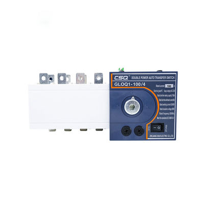 Instalacja gospodarstwa domowego 2P 3P 4P 100A 35mm Ats Power Automatic Transfer Switch