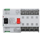 AC220V Dual Power ATS Automatyczny przełącznik transferu 2P 4P Wysoki prąd