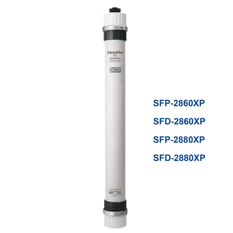 PVDF Dupont Dow Ultrafiltracja Moduły membranowe SFP 2880XP / SFD 2880XP 0,03um Rozmiar porów