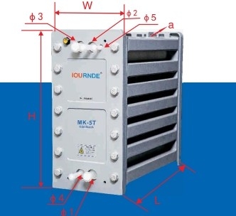 3.5-5.5m3/H EDI Stacks MK-5T Do elektrodejonizacji Produkcja czystej wody